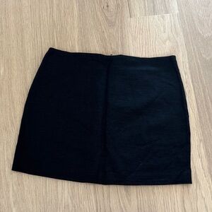 Linen black H & M skirt